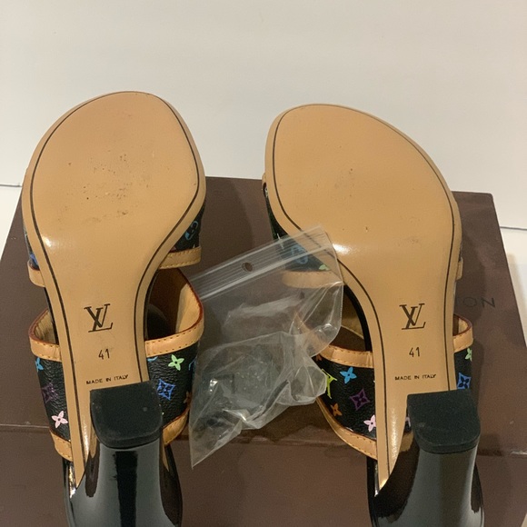 Louis Vuitton Monogram Multicolor Sandal 41 - Picture 4 of 6